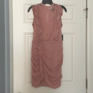 Express Rouched Ruffle Sheath Dress Size Small